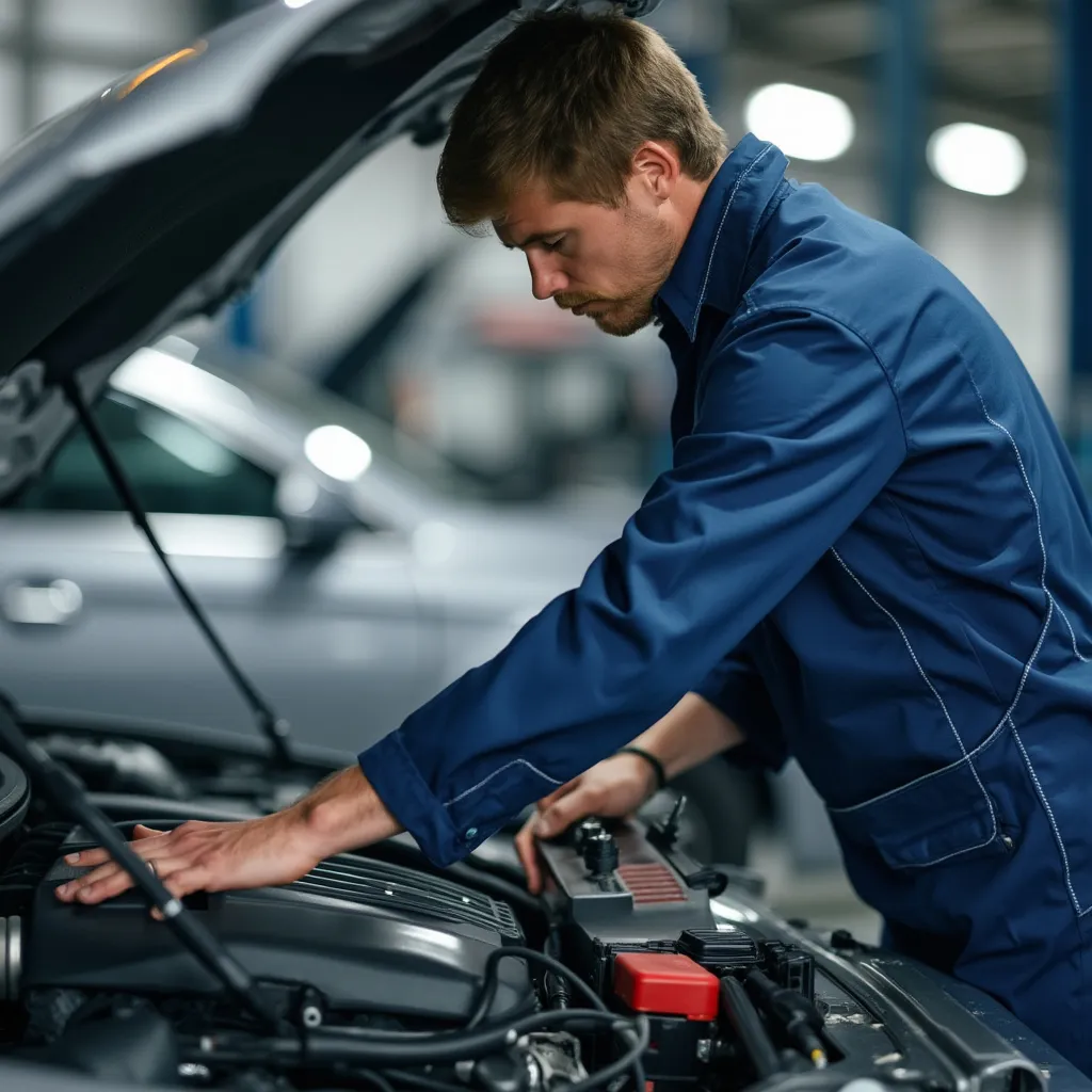Car service in action